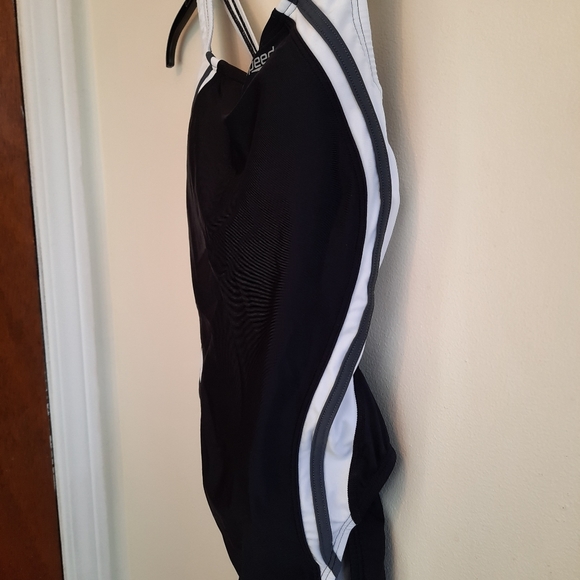 Speedo Quantum Splice Hydrobra  PowerFLEX Eco One Piece Swimsuit - Picture 10 of 16